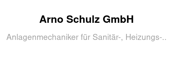 Arno Schulz GmbH /